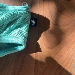 Abercrombie kids, green 13/14 two piece swimsuit